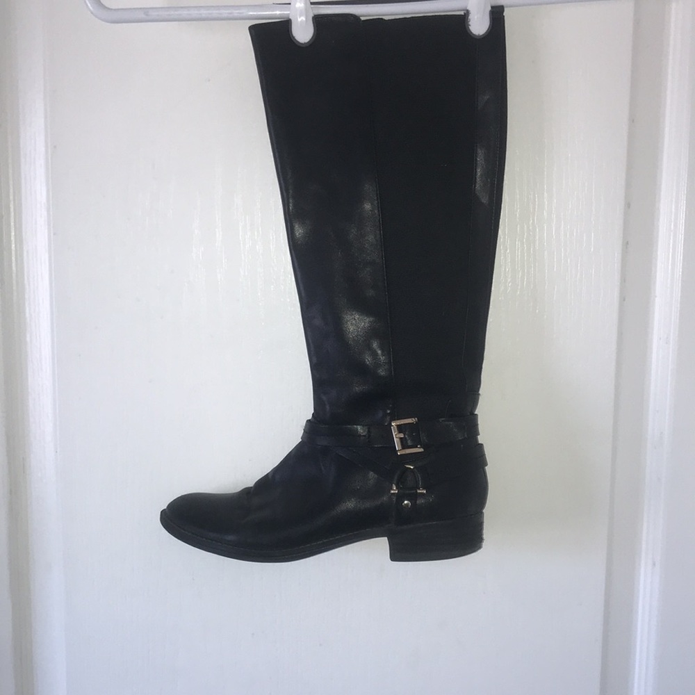 🥾 Hilfiger Leather Buckle Boots FC06